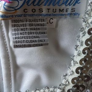 Glamour Costume LC silver and white